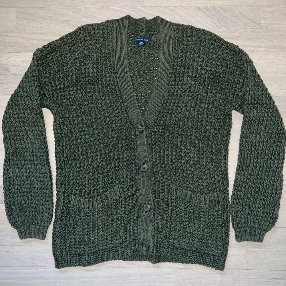 American Eagle Slouchy Knit Cardigan